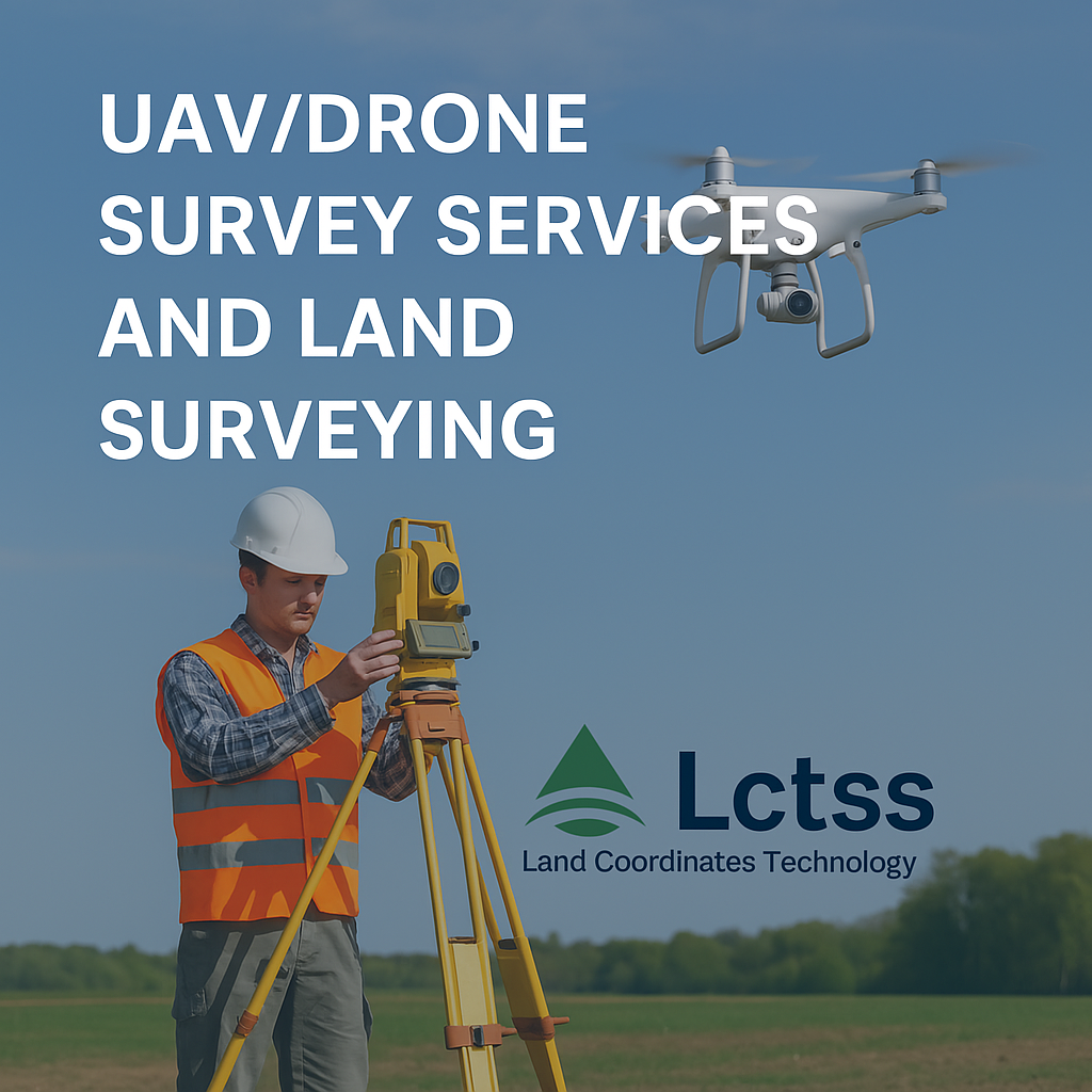 UAV/Drone Survey Services and Land Surveying Services by Land Coordinates Technology (Lctss)