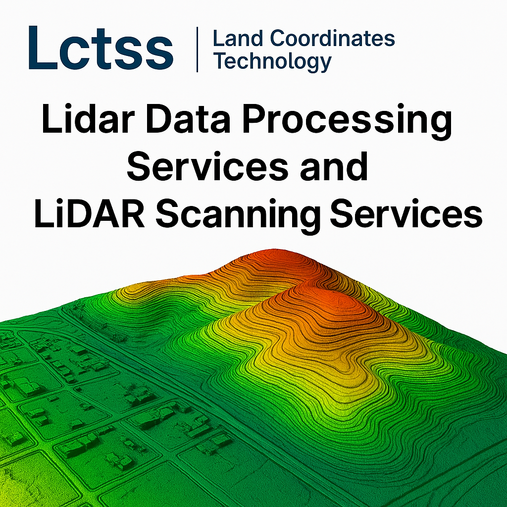 Lidar Data Processing Services and LiDAR Scanning Services by Land Coordinates Technology (Lctss)