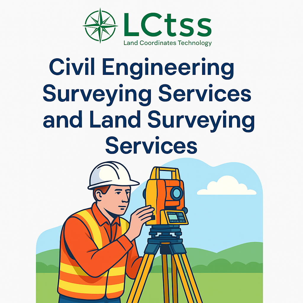 Precision Redefined: Civil Engineering Surveying Services and Land Surveying Services by Land Coordinates Technology (Lctss)